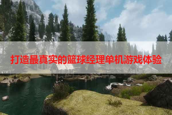 打造最真实的篮球经理单机游戏体验
