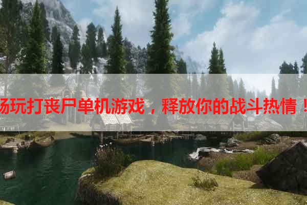 畅玩打丧尸单机游戏，释放你的战斗热情！