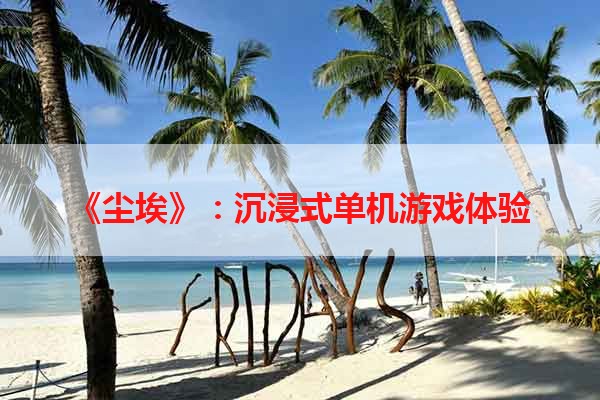 《尘埃》：沉浸式单机游戏体验