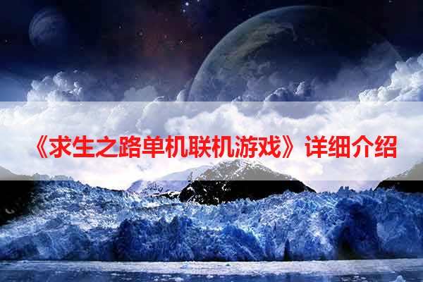 《求生之路单机联机游戏》详细介绍